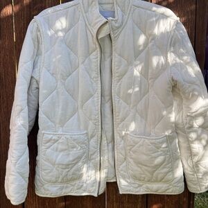 Rails Off-White Quilted Jacket